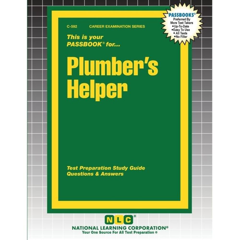 Plumber's Helper -- Passbooks